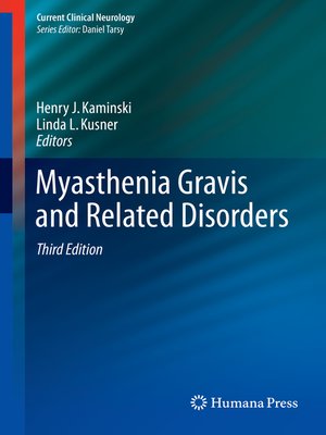 cover image of Myasthenia Gravis and Related Disorders